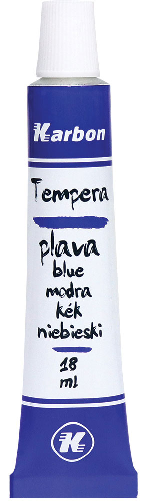 235251-EC Tempera 10/1 18ml KARBON PLAVA alu tuba kartonska kutija P10/280