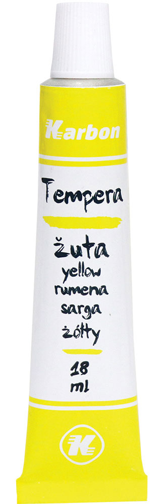 235252-EC Tempera 10/1 18ml KARBON ŽUTA alu tuba kartonska kutija P10/280