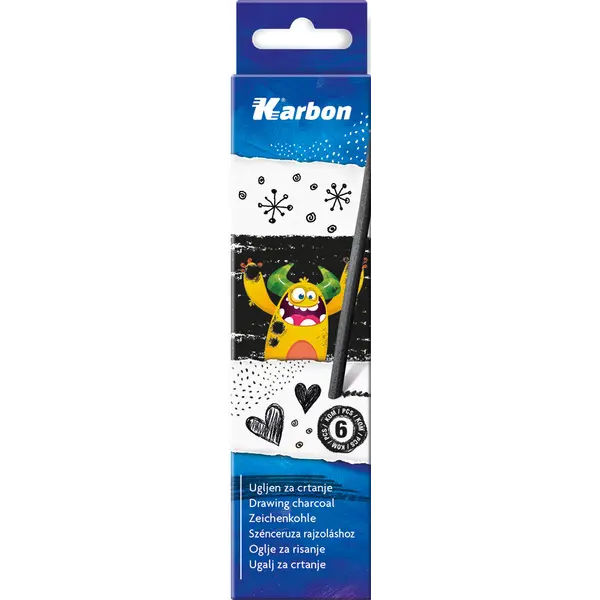 235253-EC Ugljen za crtanje KARBON 6/1 P132
