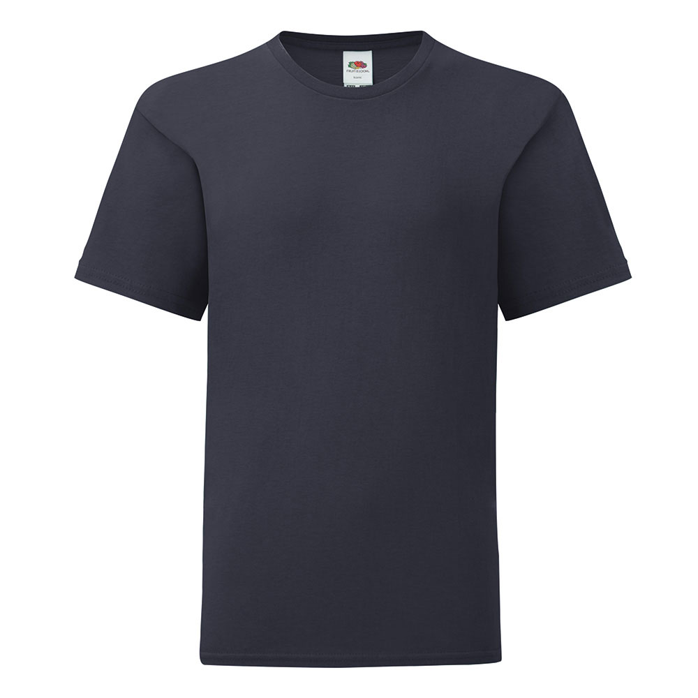 235311-EC Majica FOL dj. ICONIC Ringspun T KR 150g t.plava d.navy 7/8 P72