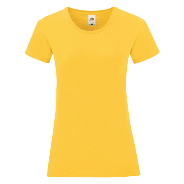 235365-EC Majica FOL T-shirt KR Ladies ICONIC 150g žuta 2XL P72