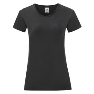 235370-EC Majica FOL T-shirt KR Ladies ICONIC 150g crna XS P72