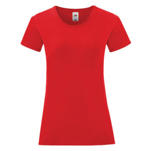 235376-EC Majica FOL T-shirt KR Ladies ICONIC 150g crvena XS P72