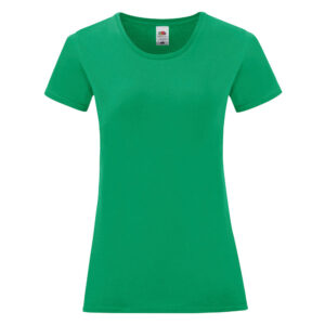 235382-EC Majica FOL T-shirt KR Ladies ICONIC 150g kelly g. zelena XS P72