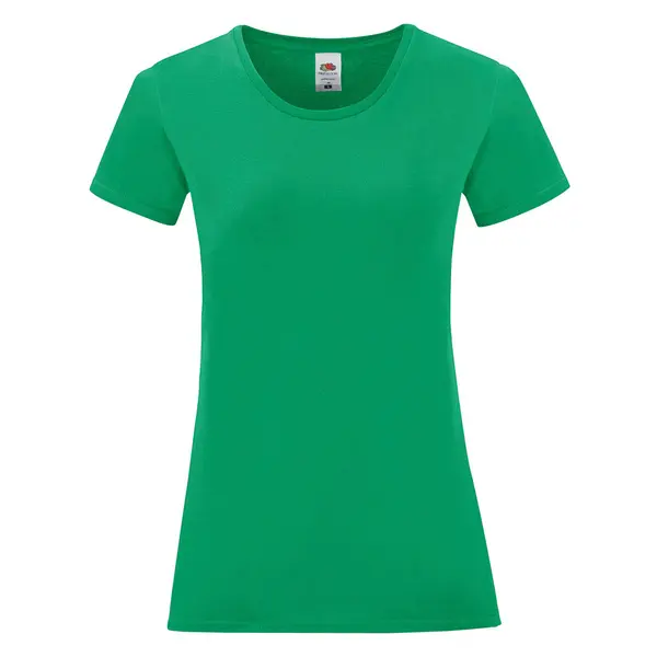 235383-EC Majica FOL T-shirt KR Ladies ICONIC 150g kelly g. zelena S P72