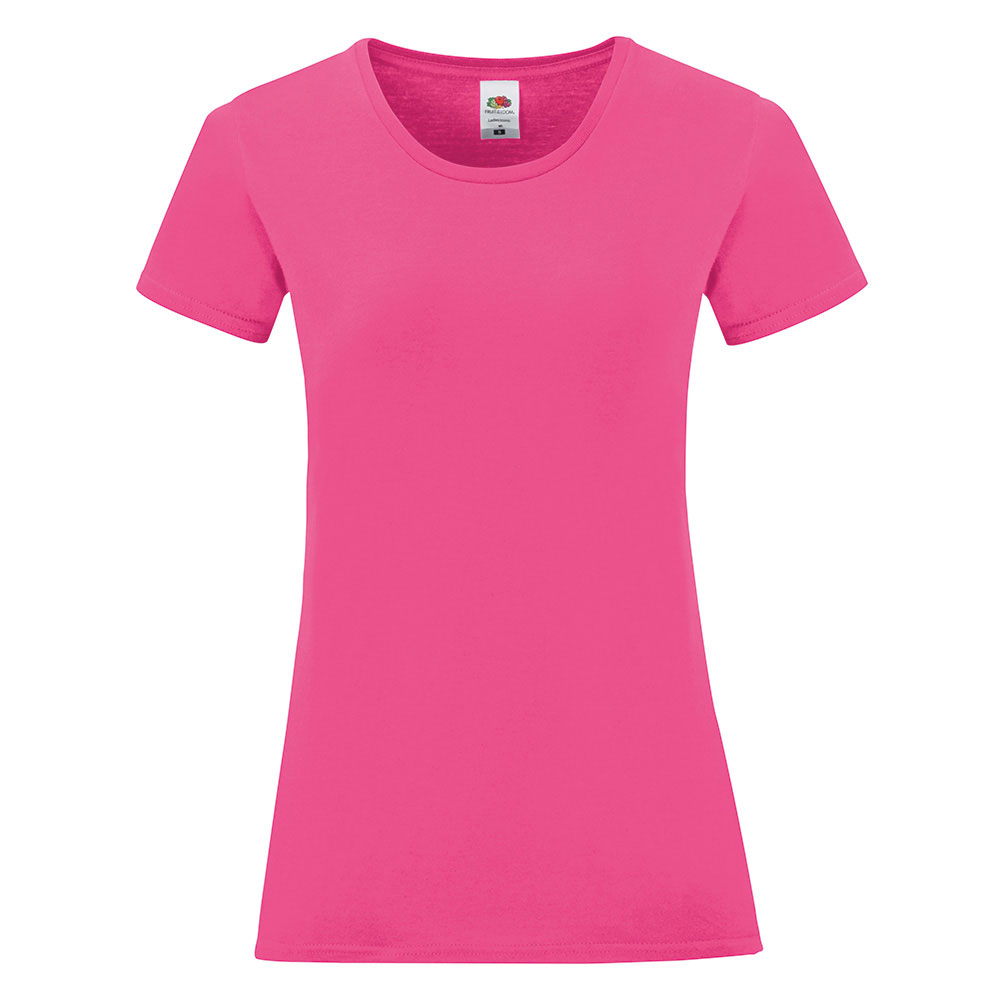 235393-EC Majica FOL T-shirt KR Ladies ICONIC 150g fuksija 2XL P72 NETTO