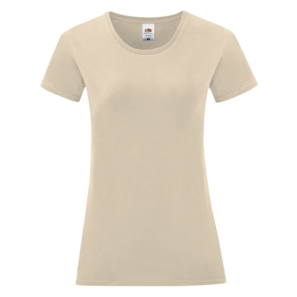 235397-EC Majica FOL T-shirt KR Ladies ICONIC 150g natural L P72 NETTO