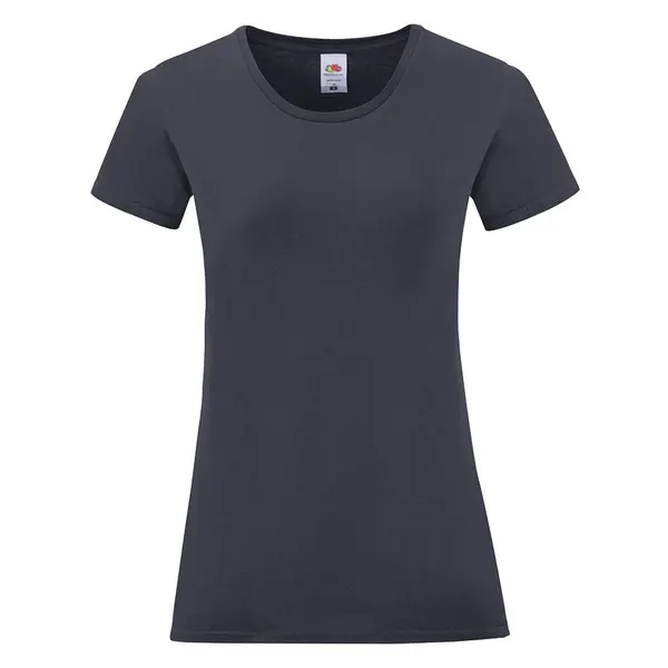 235402-EC Majica FOL T-shirt KR Ladies ICONIC 150g t.plava M P72