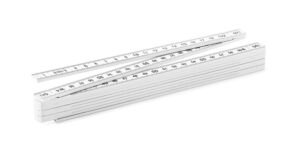 235479-EC Metar 2M tesarski ravni od fiberglasa bijeli 23,2x1,3x2,6 cm