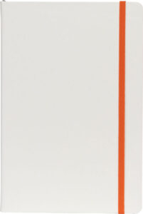 235765-EC Notes FLUX WHITE A5 14x21 narancasti  991.029.60 P1/120