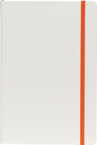 235765-EC Notes FLUX WHITE A5 14x21 narancasti  991.029.60 P1/120