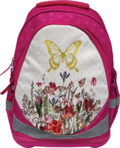 235814-EC Ruksak ergonomski STREET PS12 GOLD BUTTERFLY P6 NETTO