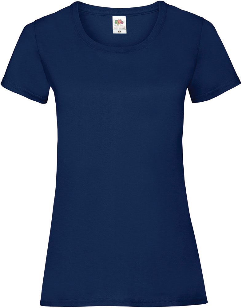 236790-EC Majica FOL T-shirt KR Lady-fit Valeuw. new 165g Navy plava XS P72