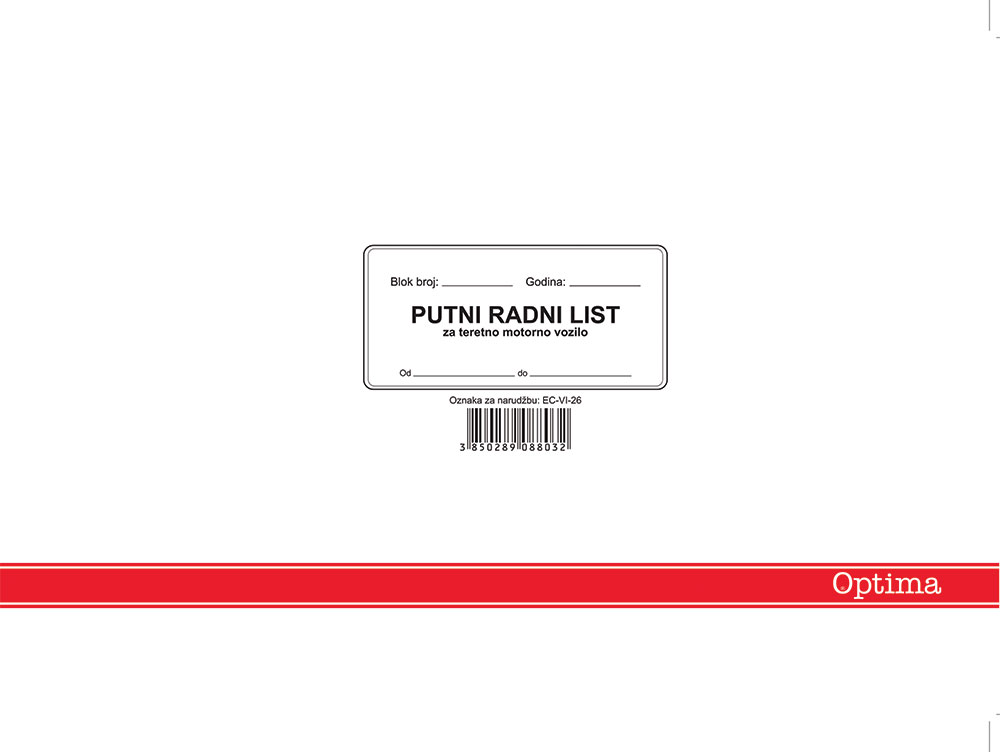 237340-EC Putni rad.list teretno mot.voz.EC-VI-26/NCR OPTIMA P10