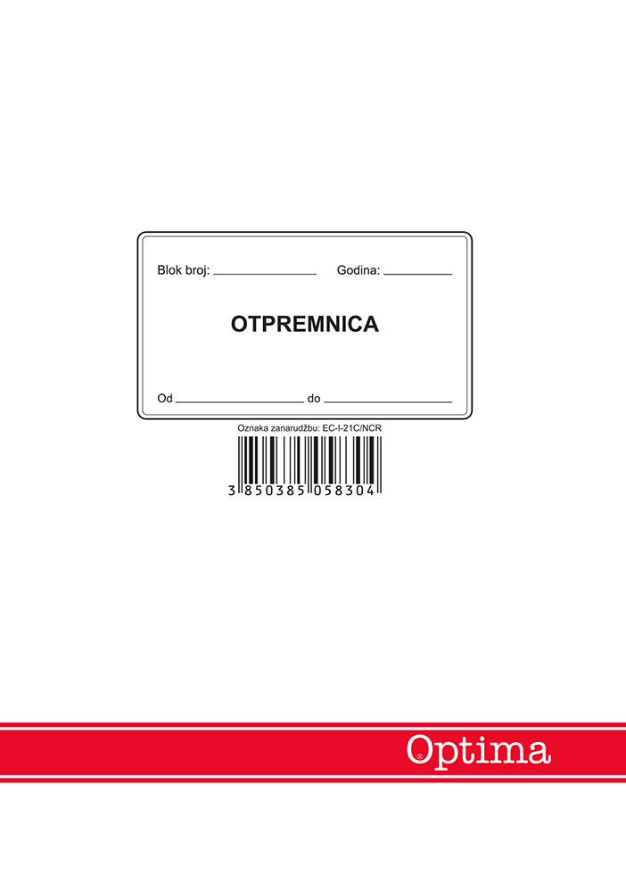 237380-EC Otpremnica A5 EC-I-21C/NCR OPTIMA  (okomita)  P10