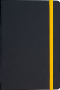 237554-EC Notes FLUX EDGE A5 14x21 crno-žuti 991.023.40 P1/20