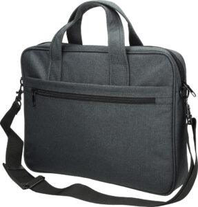 237588-EC Torba poslovna za laptop 17,3" Senator t.sivo/crna 47x33x11 cm