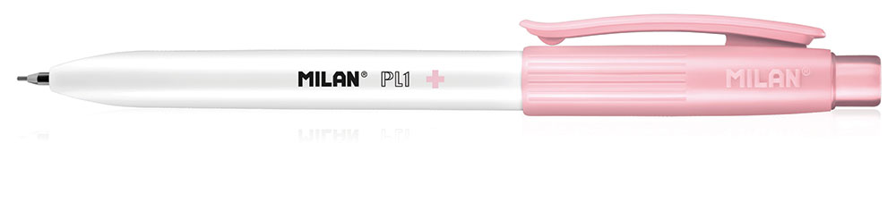 237998-EC Ol.teh. 0,7+gumica MILAN PL1 Antibacterial eraser&pencil displej P20/360