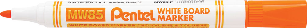 238079-EC Marker za ploču PENTEL MW85-F narančasti okrugli vrh P12/576