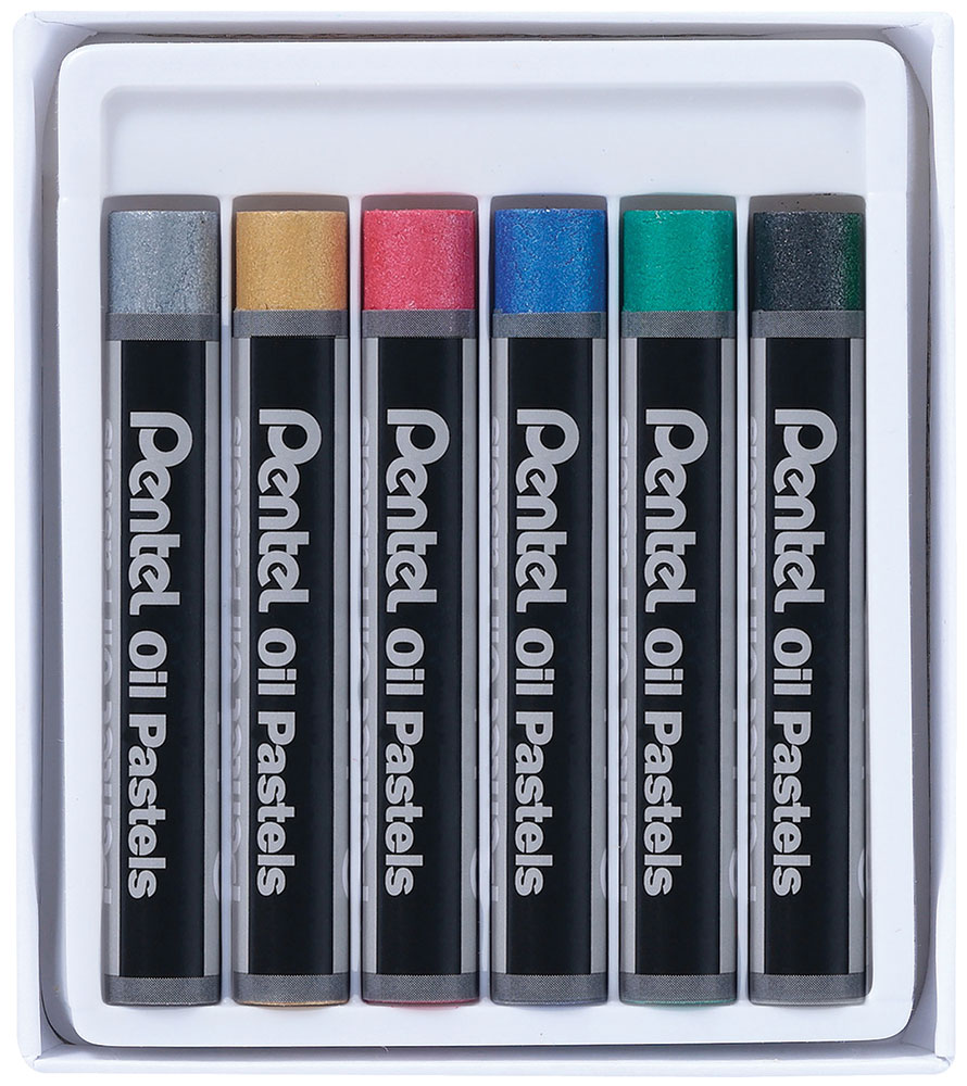 238095-EC Pastele uljne PENTEL PHN-M6 metalic 6/1 P12/144