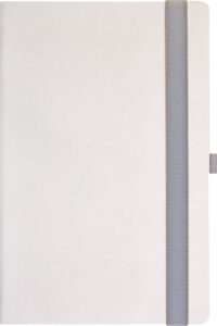 238764-EC Dnevnik BORMIO B5 2025 bijeli 17x24cm P20