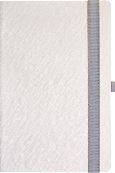 238764-EC Dnevnik BORMIO B5 2025 bijeli 17x24cm P20