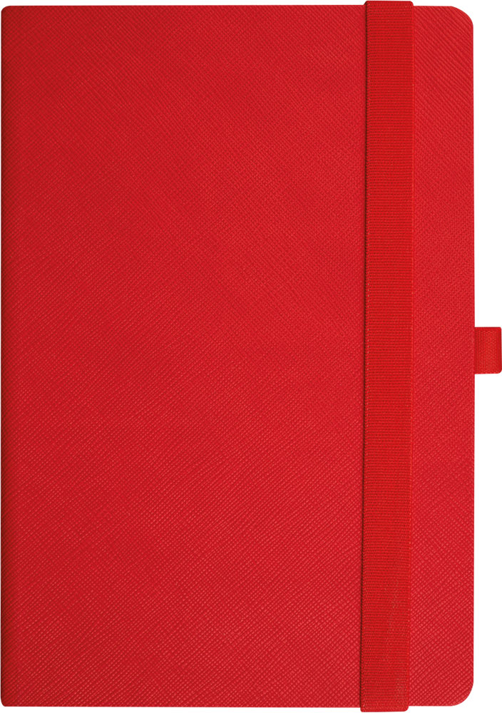 238766-EC Dnevnik BORMIO B5 2025 crveni 17x24cm P20