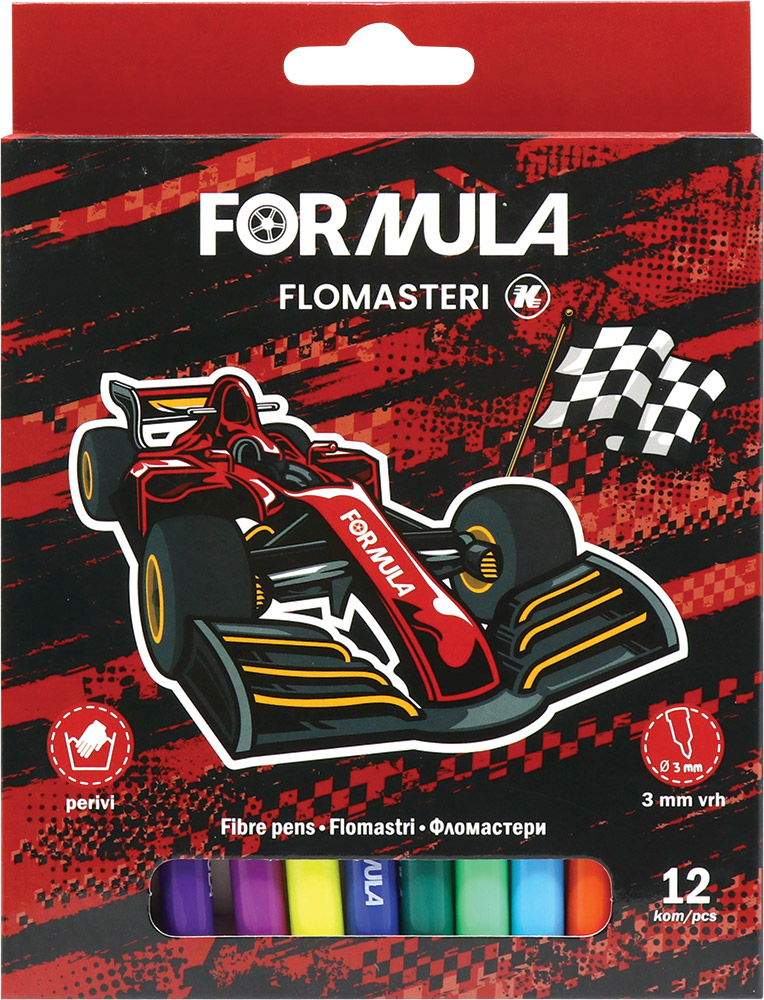 239141-EC Flomasteri 12/1 KARBON  Formula P12/144