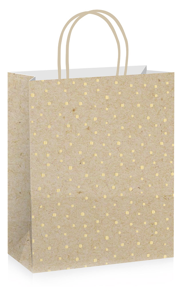 239946-EC Vrećica L natron hot stamp 26x33x12 cm 77568 P12/120