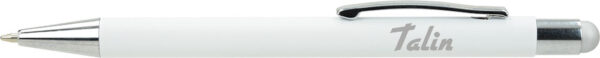 240279-EC Ol.kem.Talin White metalna, touch screen vrh, bijelo/srebrna P50/500