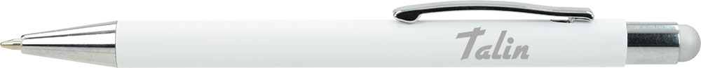 240279-EC Ol.kem.Talin White metalna, touch screen vrh, bijelo/srebrna P50/500