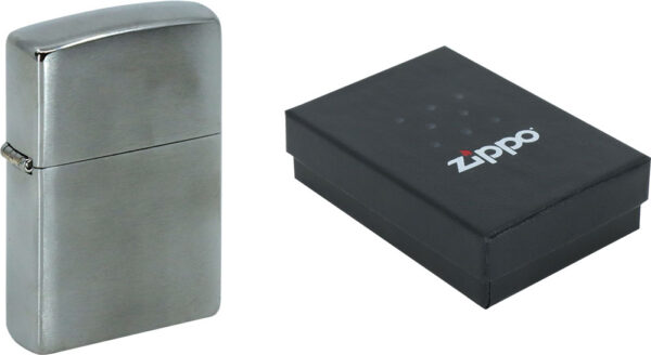 240456-EC Upaljač ZIPPO Softflame regular krom srebrni P5/50