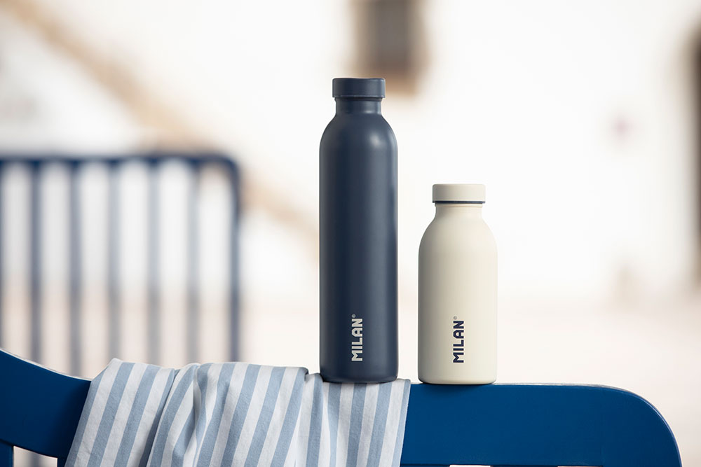 240949-EC Boca za vodu MILAN Serija 1918 plava 591ml, isotermalna, nehrđajući čelik P12