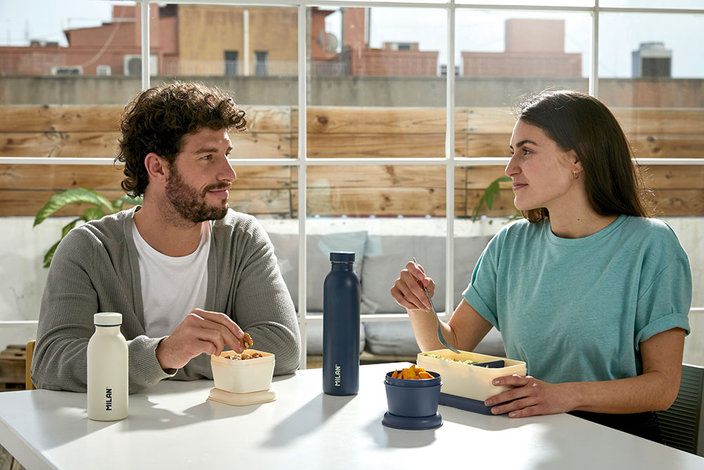 240954-EC Boca za vodu MILAN Serija 1918 bijela 354ml, isotermalna, nehrđajući čelik P12