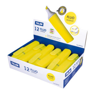 240991-EC Signir MILAN Fluo 4.8mm kosi vrh žuti P12/432