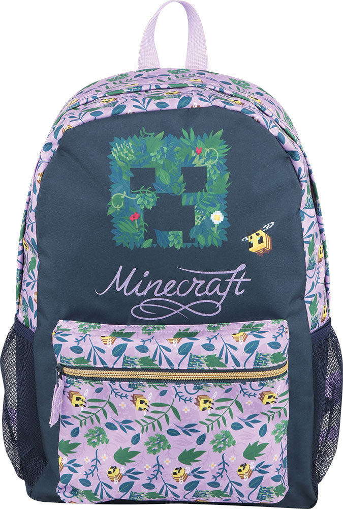 241215-EC Ruksak MINECRAFT Girls 1 zip 31x45x13,5 cm P6/12 NETTO