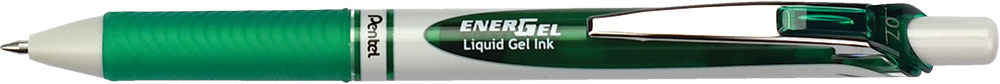 241266-EC Gel pen 0,7 PENTEL EnerGel BL-77ECO-D zeleni P12/576