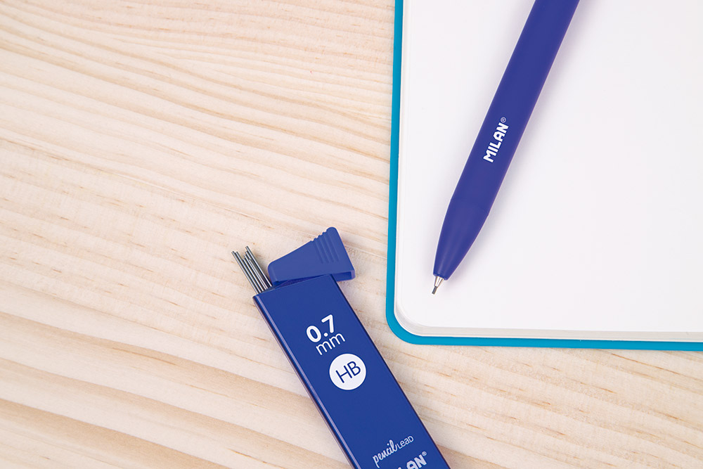 241313-EC Ol.teh. 0,7 HB+gumica MILAN PL1 "eraser&pencil" displej P20/360