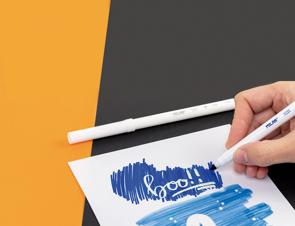 241322-EC Flomasteri 12/1 MILAN Magic (11+1) konusni vrh perivi karton bls P12/96