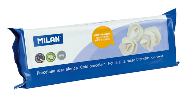 241338-EC Masa za modeliranje hladni porculan bijela 500g P10