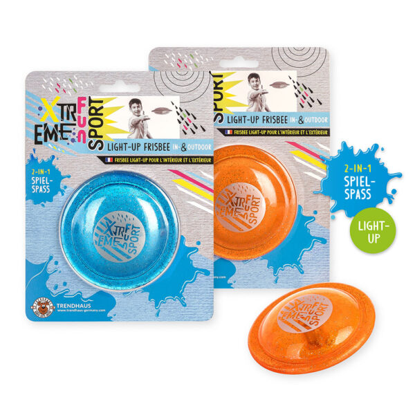 241668-EC Frizbi svijetleći XTREME za unutra i na otvorenom P10/40 NETTO