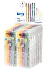 241855-EC Flomaster fineliner MILAN 0,4 SWAY set 5 pastelnih boja P14/252