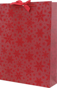 242223-EC Vrećica XL božićna ekskluziv horiz baršun mašna 33x10x45cm 77672 P12/120