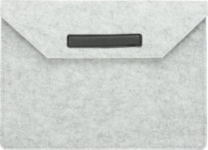 242243-EC Mapa poslovna FELT A4 od filca melange siva