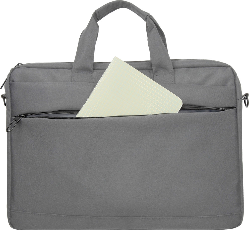 242309-EC Torba poslovna za laptop OTTA za računalo 15,6 inča 42x29x8 cm siva