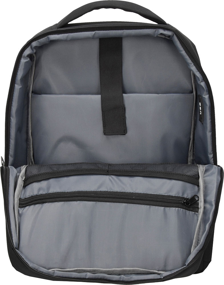 242317-EC Ruksak poslovni MOSS za prijenosno računalo crni 15,6 inča, 30 x 42 x 10 cm