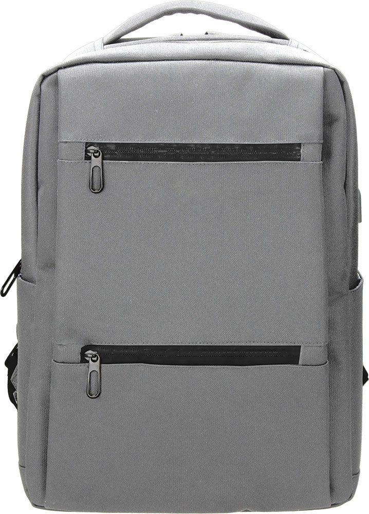 242319-EC Ruksak poslovni MOSS za prijenosno računalo sivi 15,6 inča, 30x42x10