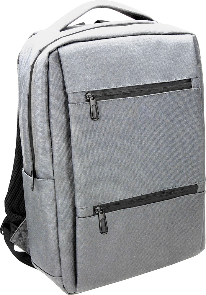 242319-EC Ruksak poslovni MOSS za prijenosno računalo sivi 15,6 inča, 30x42x10