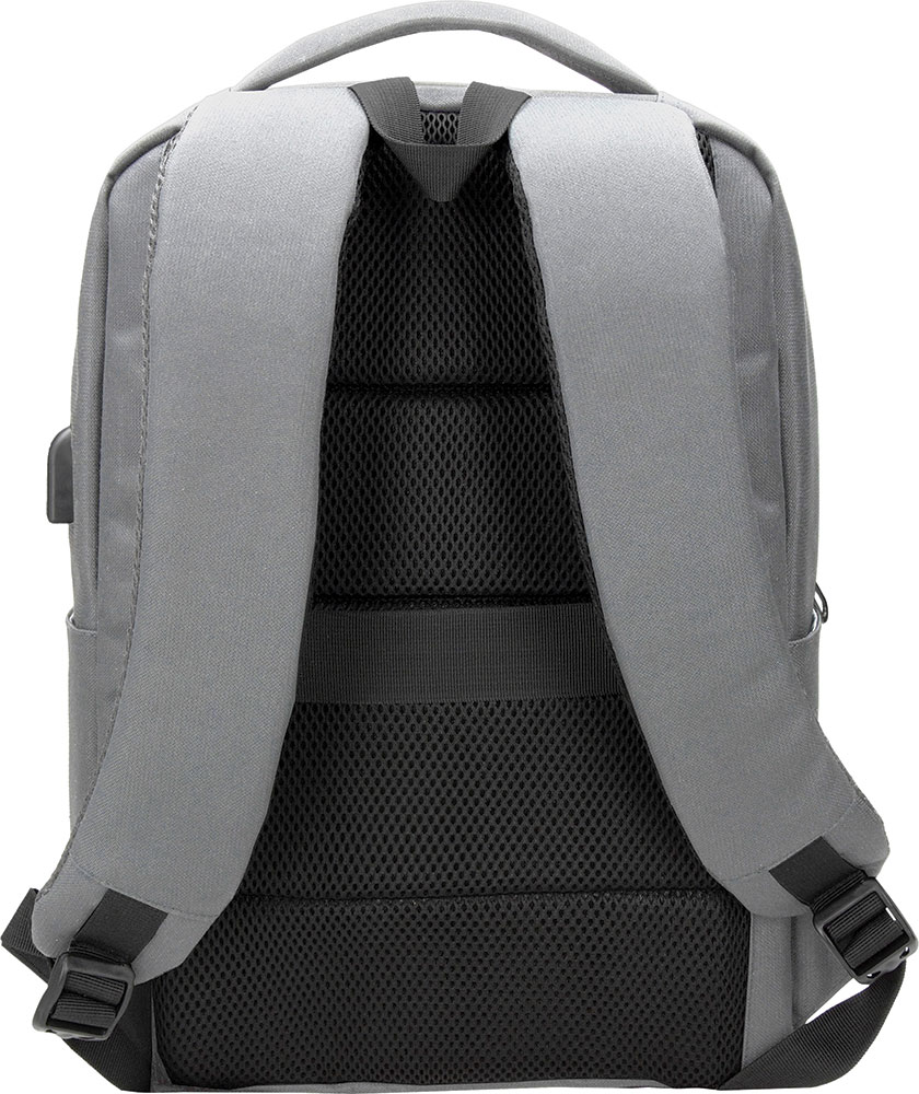 242319-EC Ruksak poslovni MOSS za prijenosno računalo sivi 15,6 inča, 30x42x10