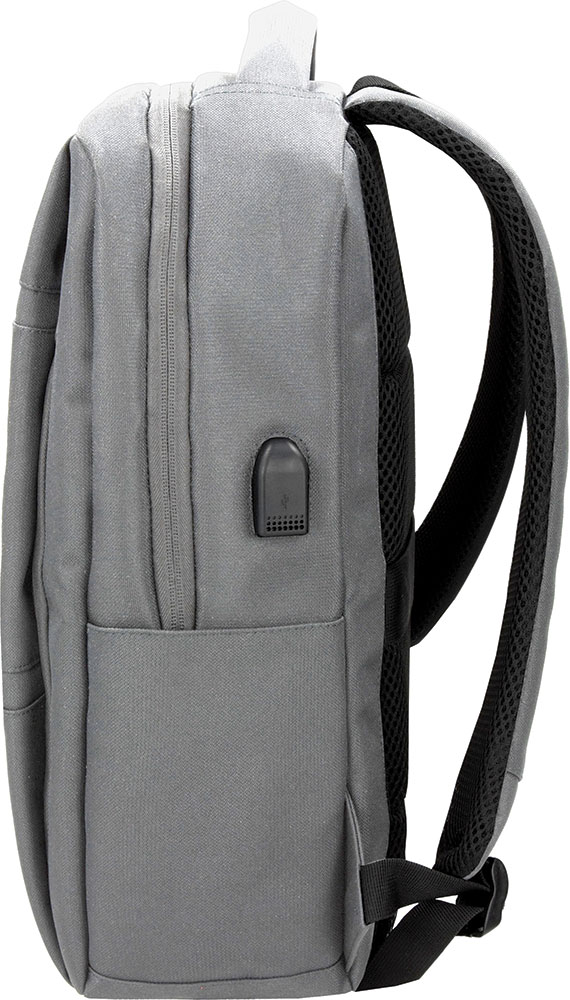 242319-EC Ruksak poslovni MOSS za prijenosno računalo sivi 15,6 inča, 30x42x10